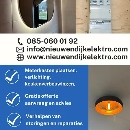 Voor Al Uw Elektra Klussen! Apartamento